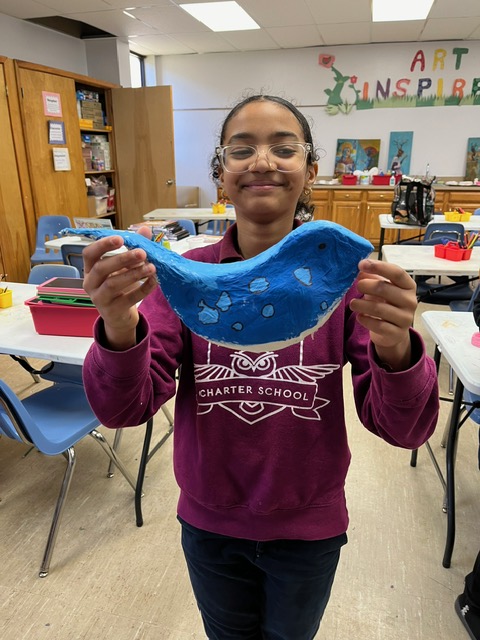 Paper Mache – 4th grade