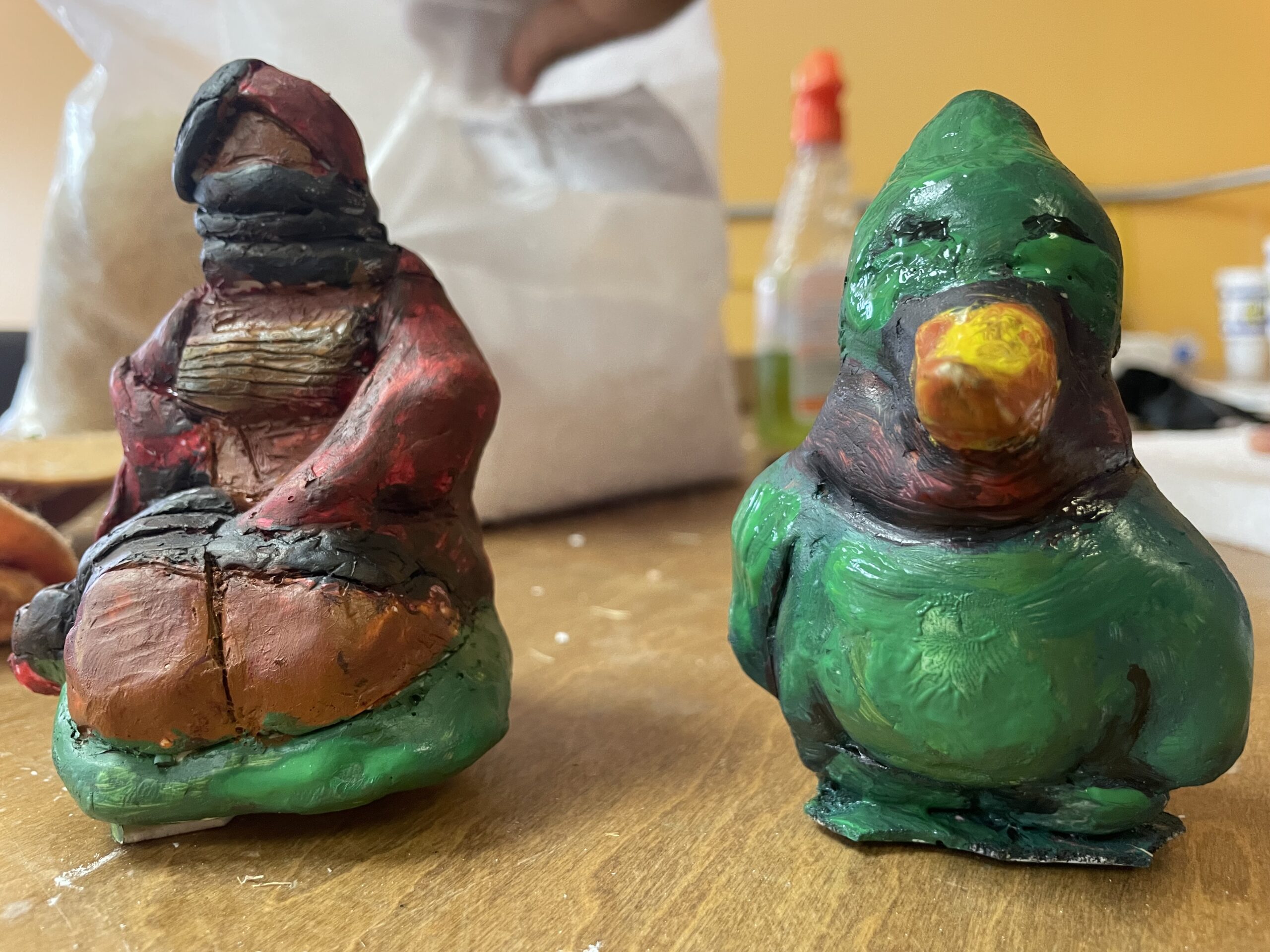 Clay Sclpture – 12th Grade